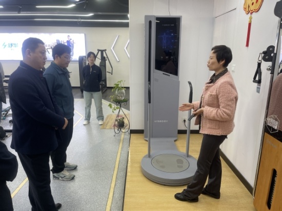 中国石油大学体育教学部赴山东谈球吧官方网站体育科技集团开展“访企拓岗”活动